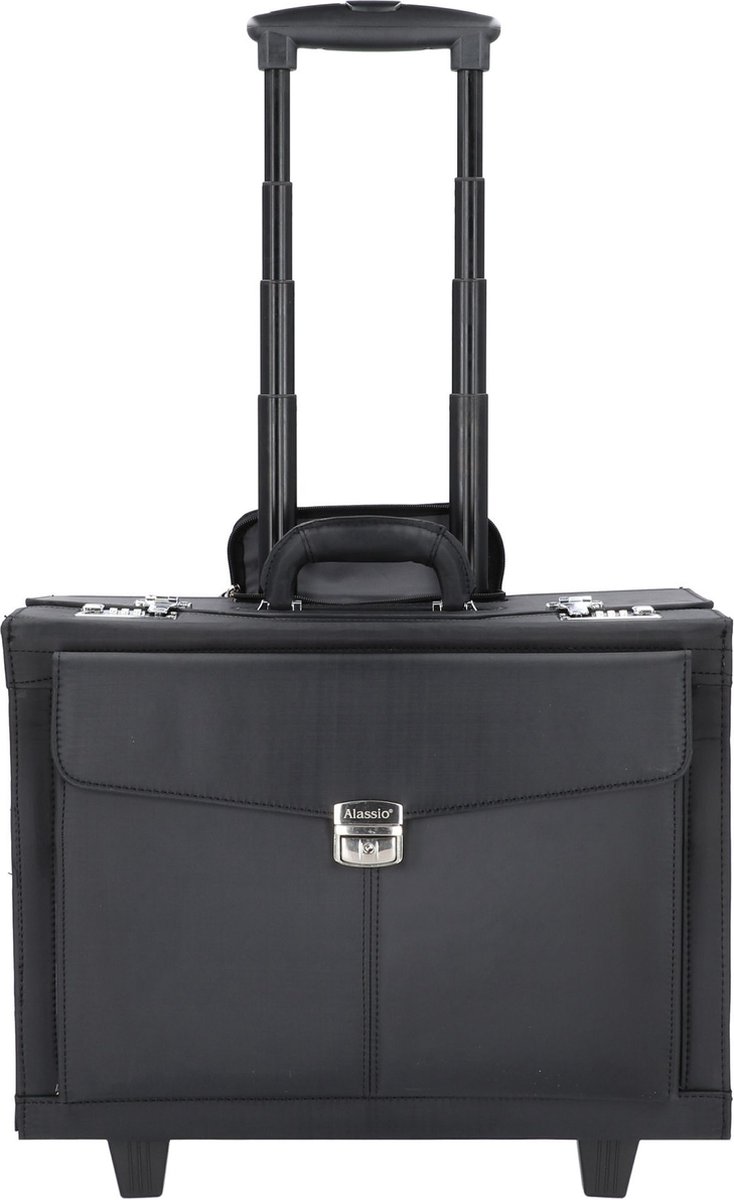 Alassio Pilotenkoffer ROCCA II 46 x 25,5 x 40 cm Schwarz