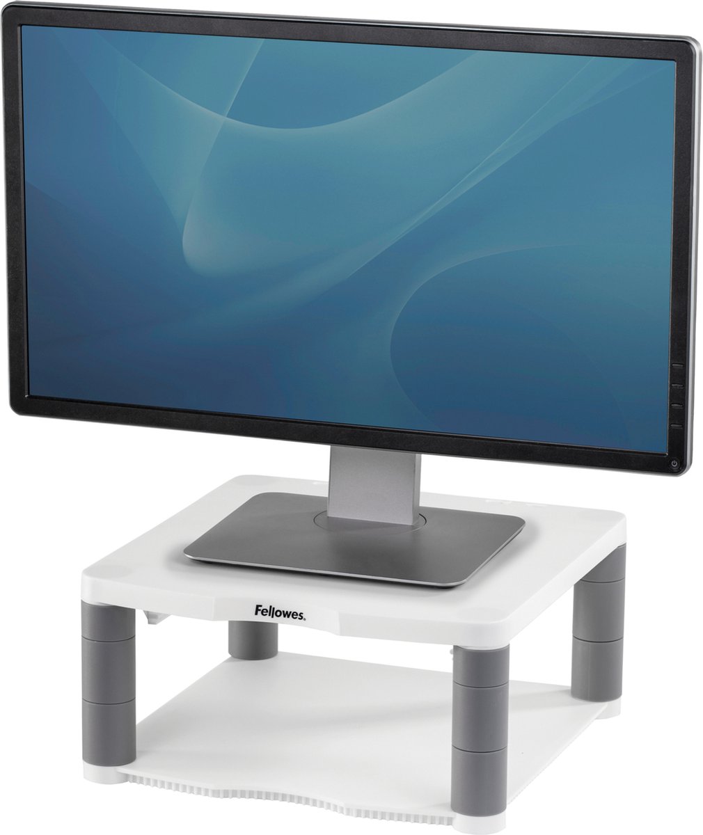 Fellowes Premium Premium Monitorständer Höhenverstellbar 21 336 x 342 x 1.682 mm Silber