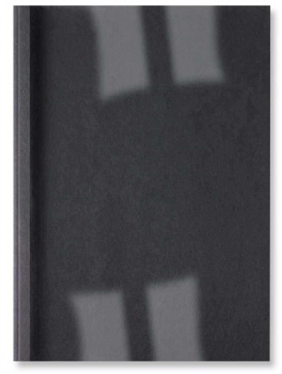 GBC Einbanddeckel A4 30 Blatt 240 g/m² 150 Mikron Leder, PVC (Polyvinylchlorid) Schwarz 100 Stück