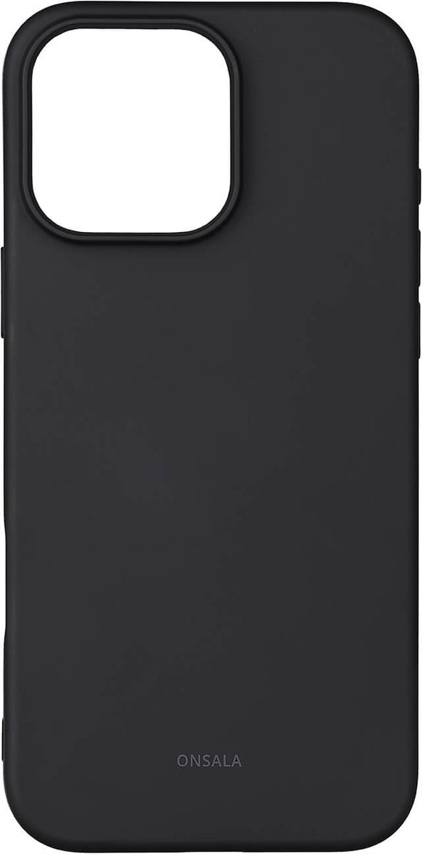 ONSALA Back Sil Touch MagSerie iPhone 16 Pro Max Black