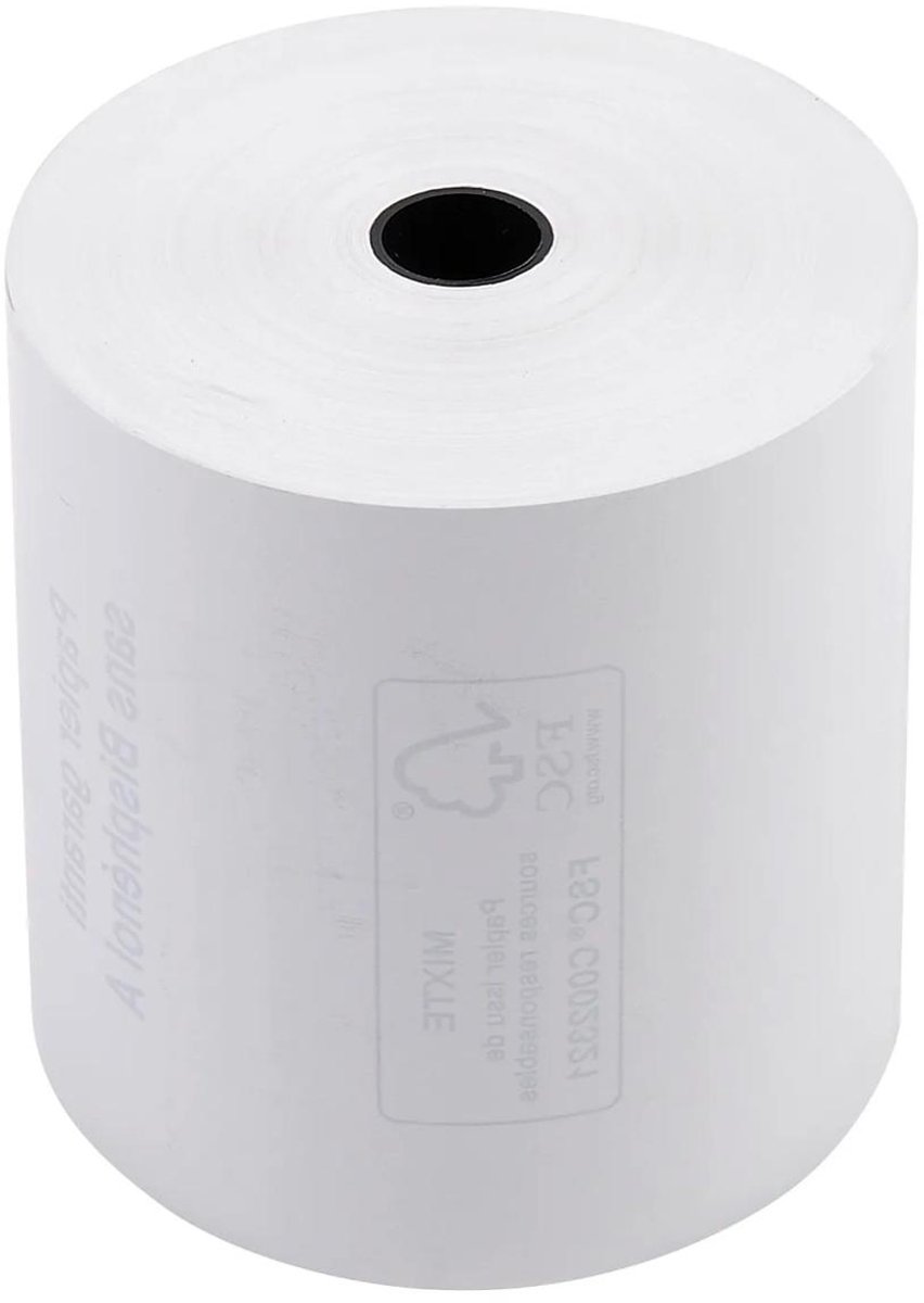 Exacompta Thermorolle 80 x80 x 12 mm 55 g/m² 30 Rollen