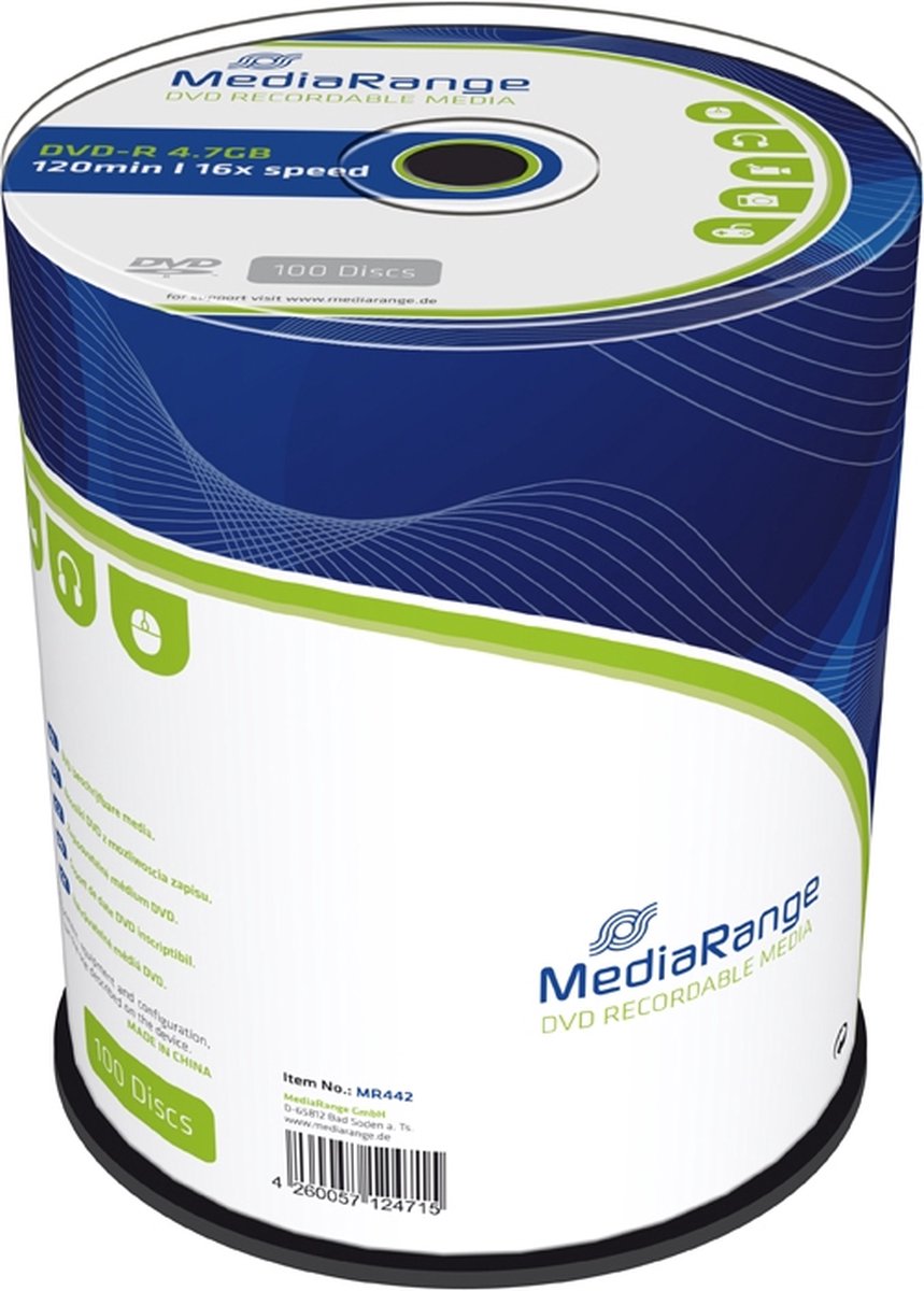 MediaRange DVD+R MR442