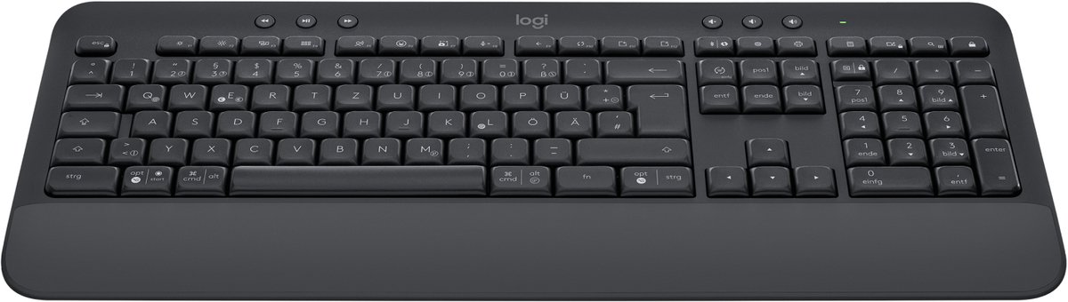 Logitech Kabellose Tastatur Signature 920-010913 QWERTZ DE Graphit