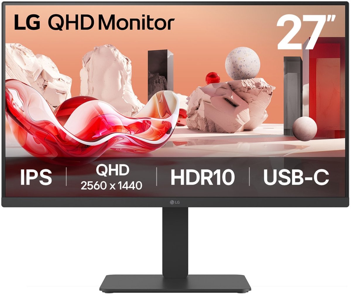 LG 68,6 cm (27 ) LCD Monitor 27BA65QB-B.AEU Schwarz