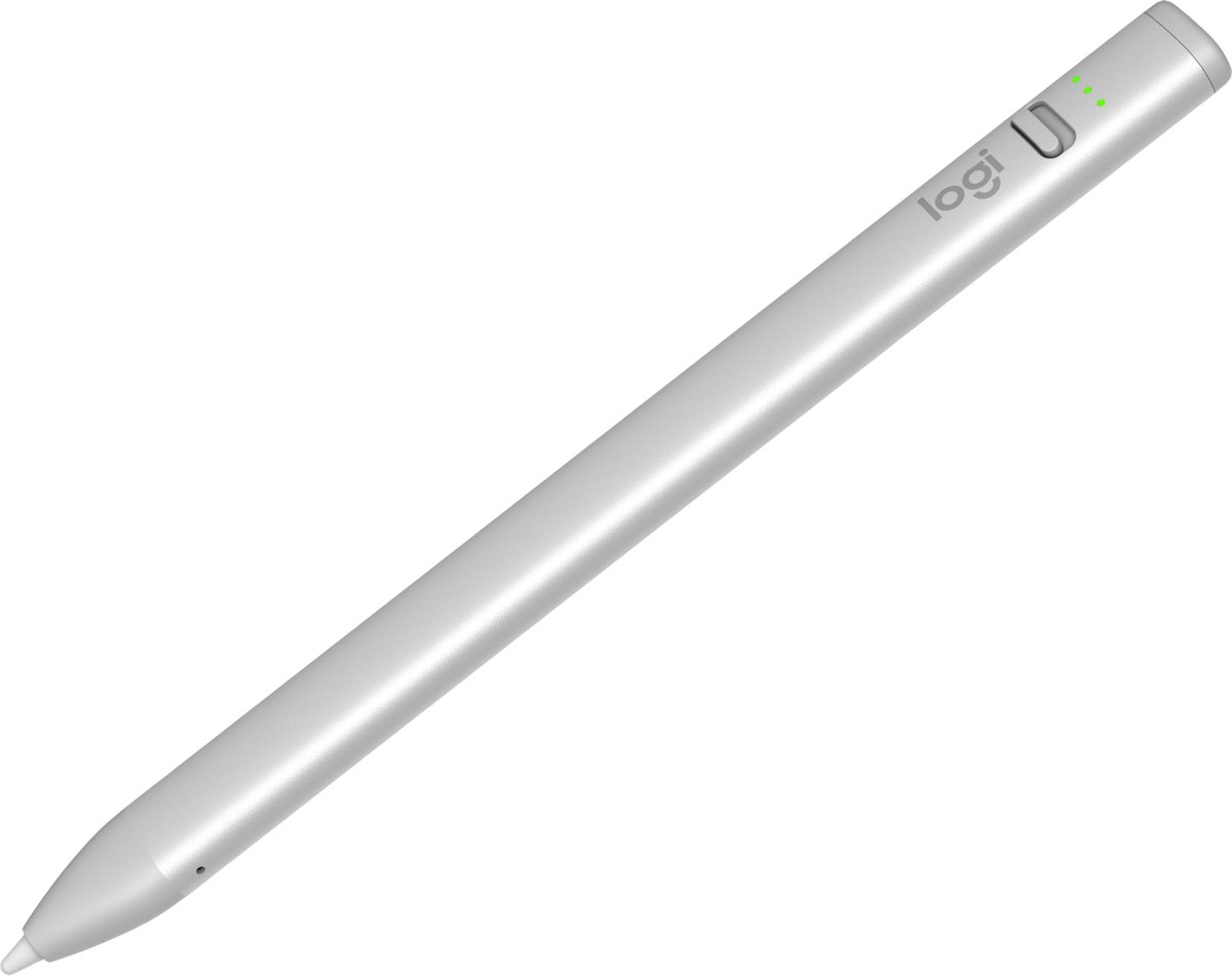 Logitech Touchscreen-Stift 2 in 1 Silber 914-000074