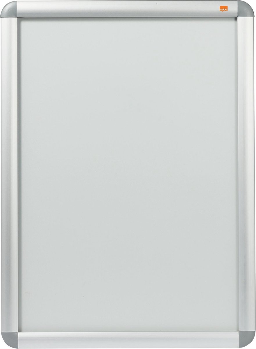 Nobo Premium Plus Klapprahmen Nicht magnetisch Wandmontage 47,6 (B)x65 (H) cm Aluminium Silber