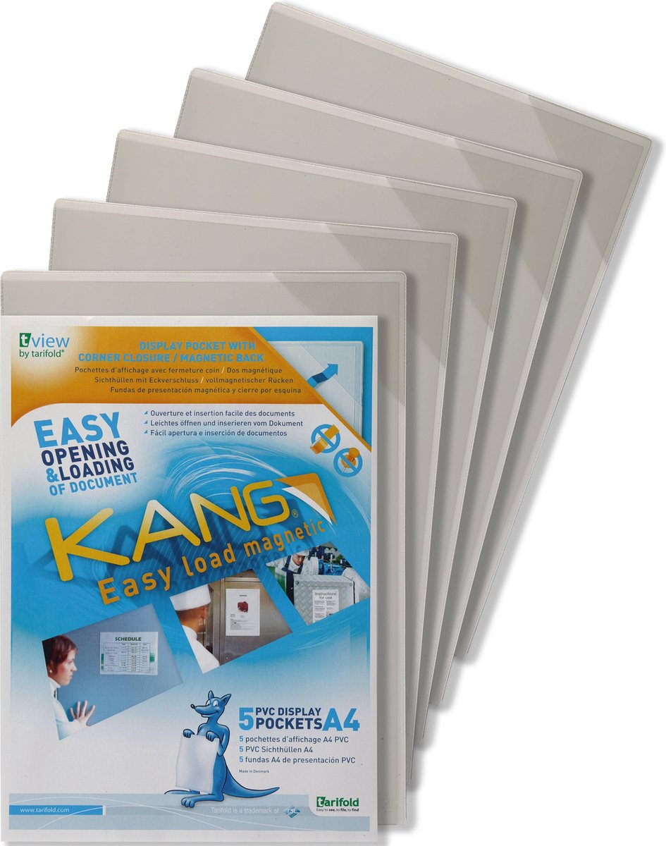 Djois Kang A4 Inforahmen 194690 21 (B) x 0,7 (T) x 29,7 (H) cm 194690 5 Stück