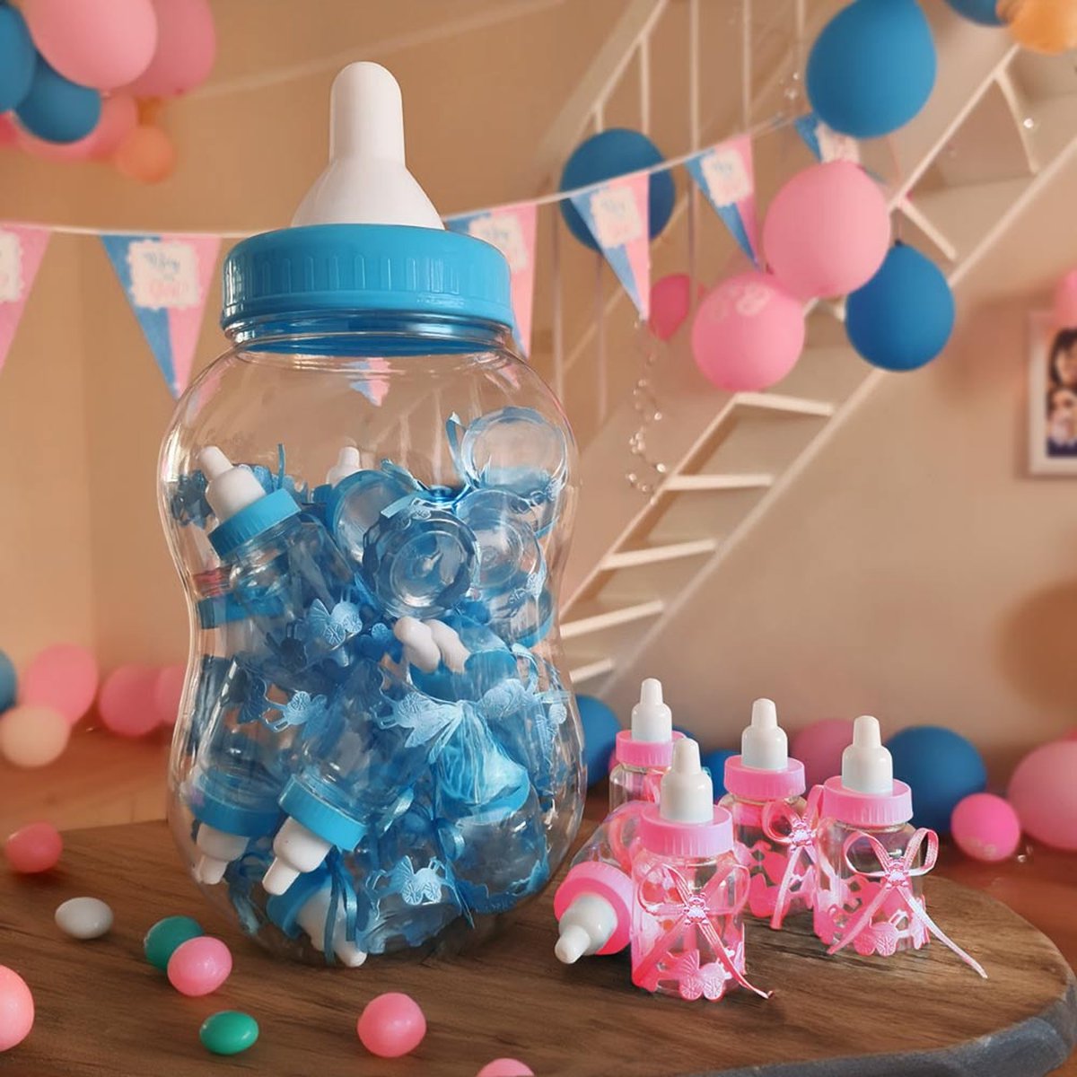 Mikamax Baby Bottle Blue - 30pcs