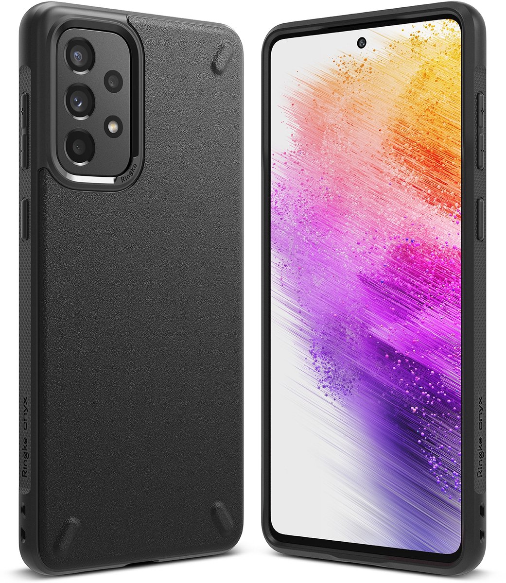 Ringke Onyx Durable Case Cover for Samsung Galaxy A73 black