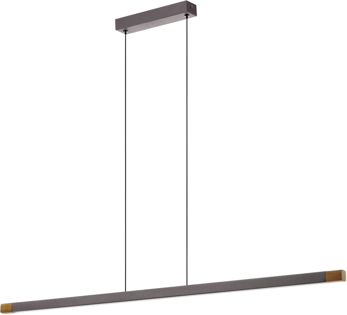 EGLO LISCIANA langbordspendel, 1260 mm, grå