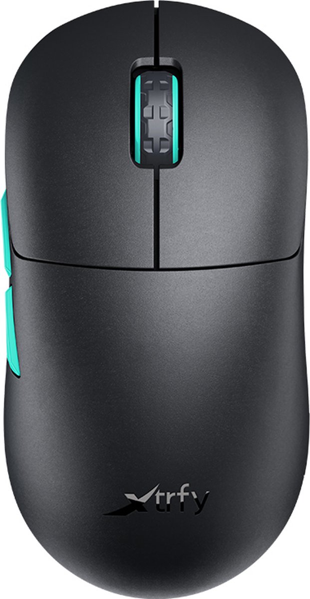 Xtrfy M8 Wireless - Black - Gaming Mus - Optisk - 5 knapper - Sort