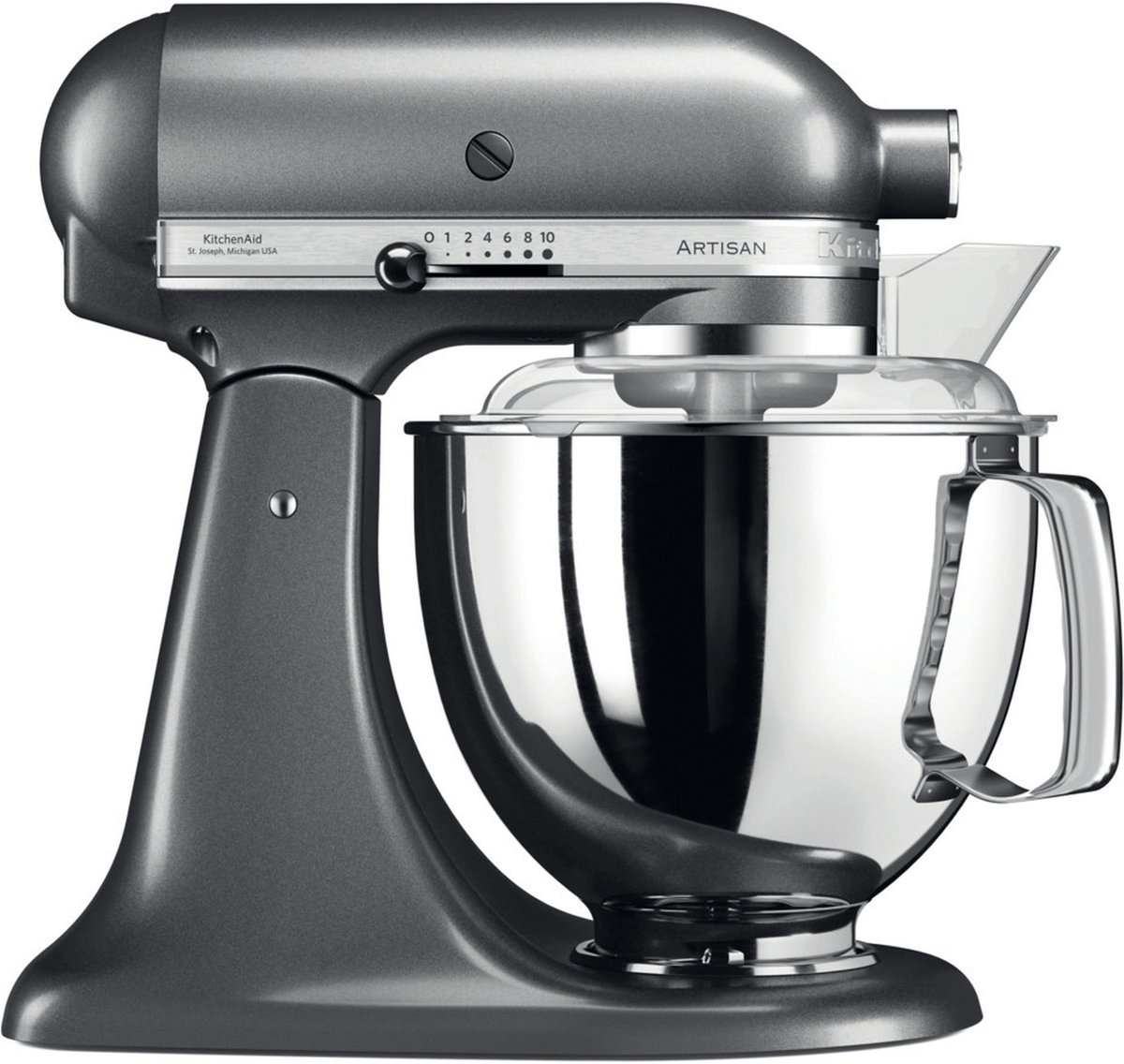 KitchenAid Køkkenmaskine 5KSM175PSEMS Artisan 4.8L - Mørkegrå