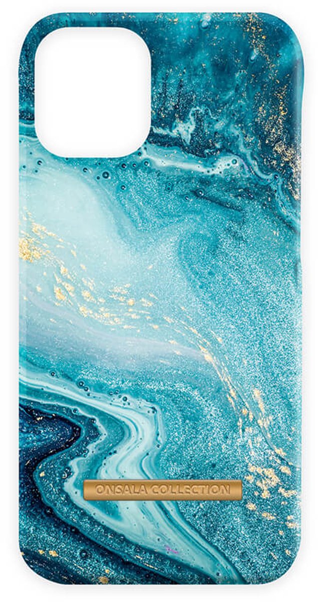ONSALA Mobile Cover Soft Blue Sea Marble iPhone 12 Mini