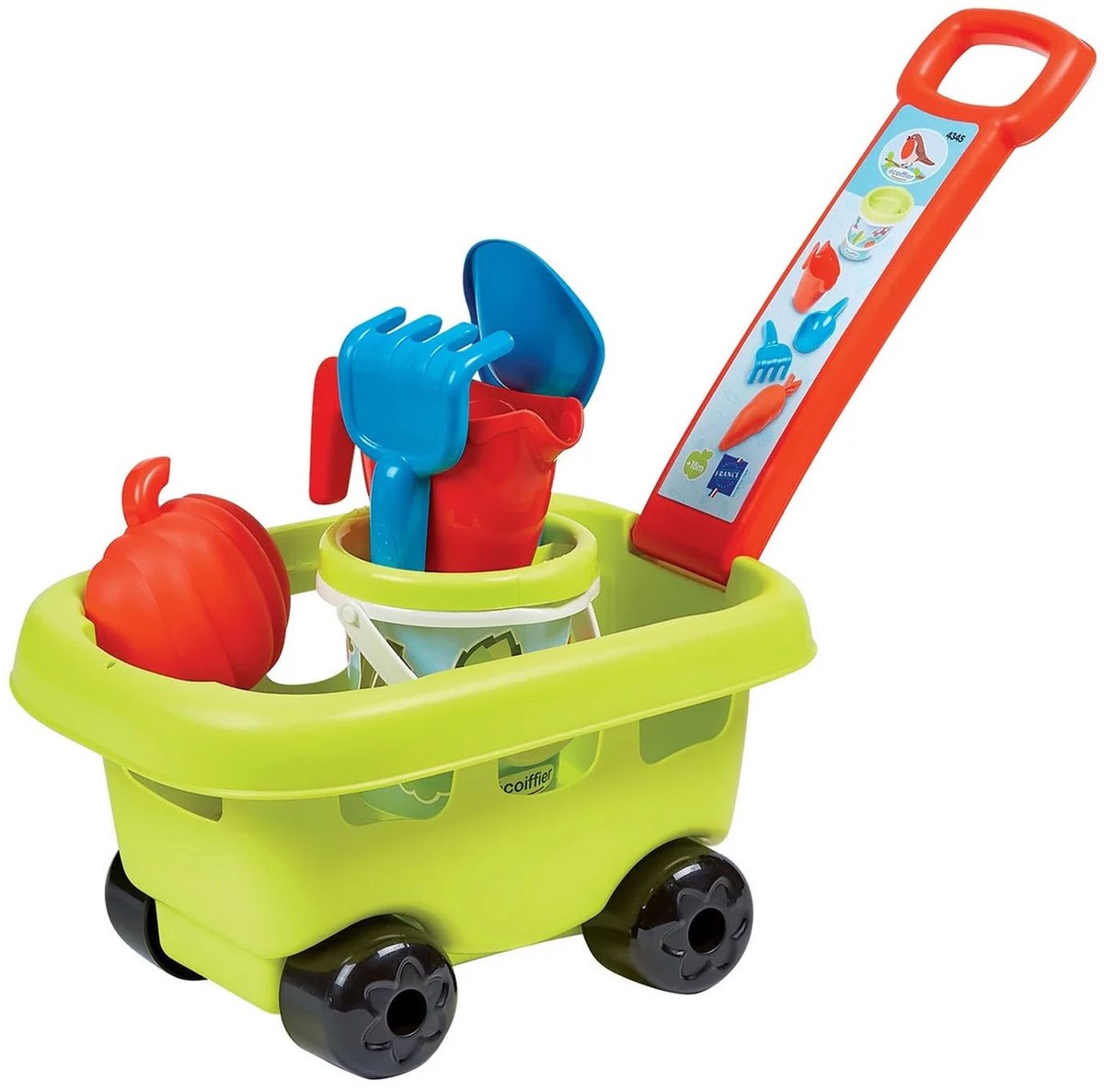 Ecoiffier Wheelbarrow with Accessories