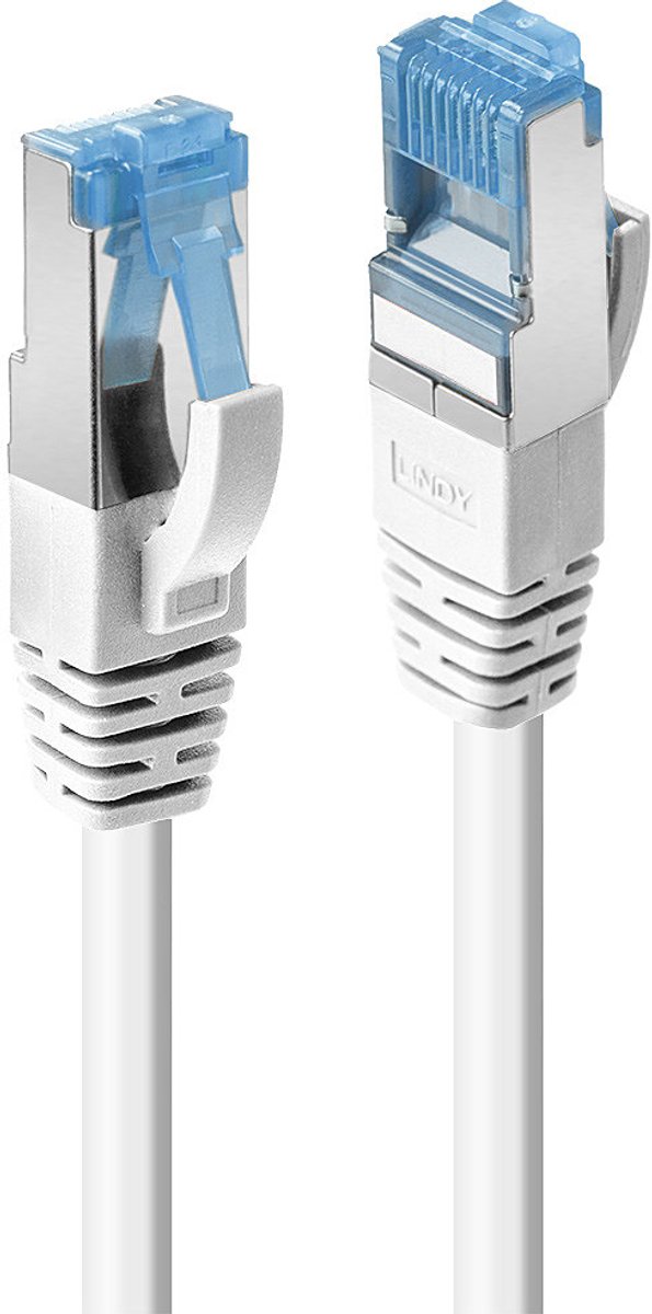 Lindy patch cable - 15 m - white - Vit - 15m