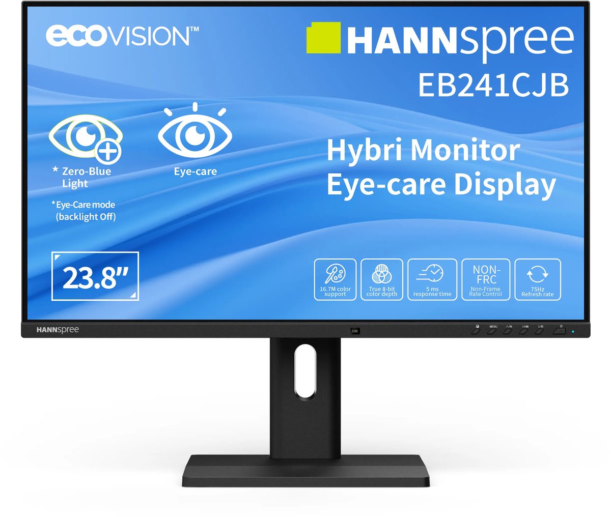 24" HANNspree Hybri - LED monitor - Full HD (1080p) - 23.8"