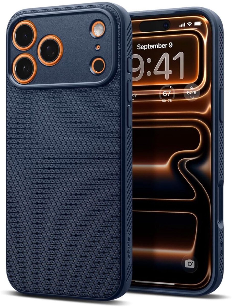 Spigen Liquid Air - navy blue - iPhone 17 Pro Max