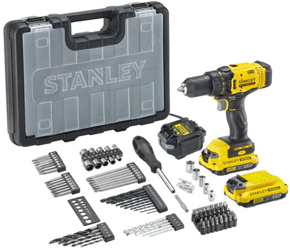 Stanley Drill-Driver Set With Two Batteries