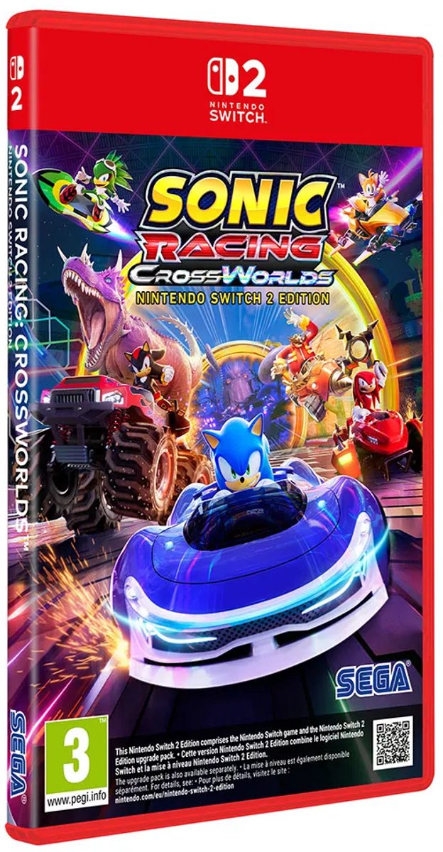Sonic Racing: Crossworlds - Nintendo Switch 2 - Racing