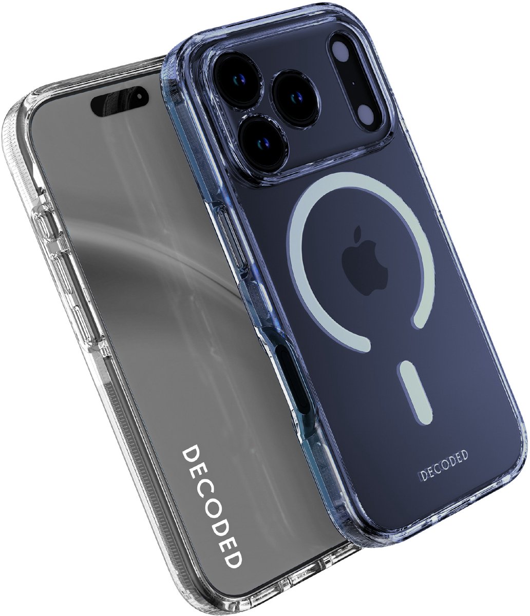 Decoded - DropTec Transparent Backcover for iPhone 17 Pro - Transparant