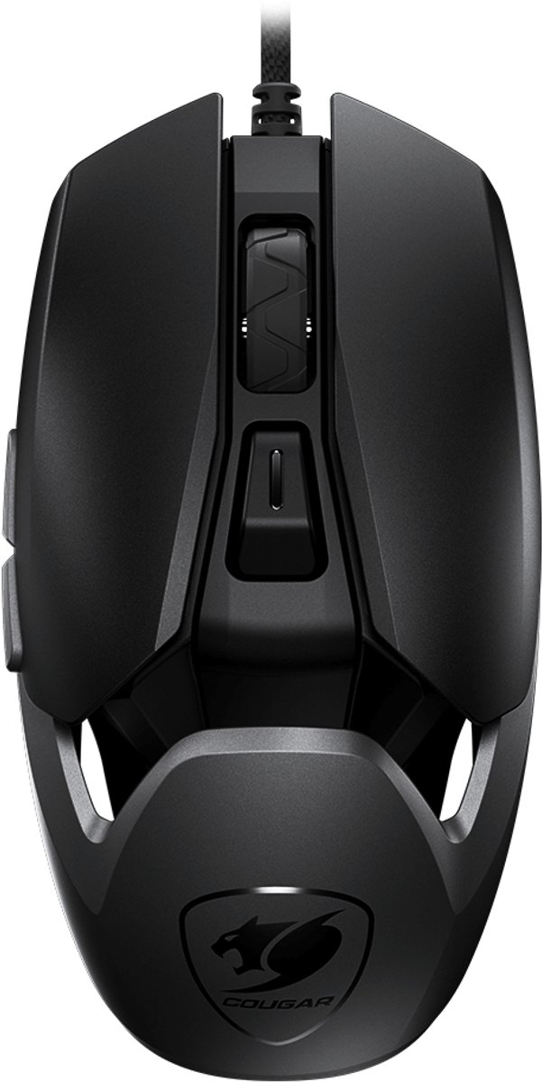 Cougar Airblader - Black - Gaming Mus - Optisk LED - 6 knapper - Sort
