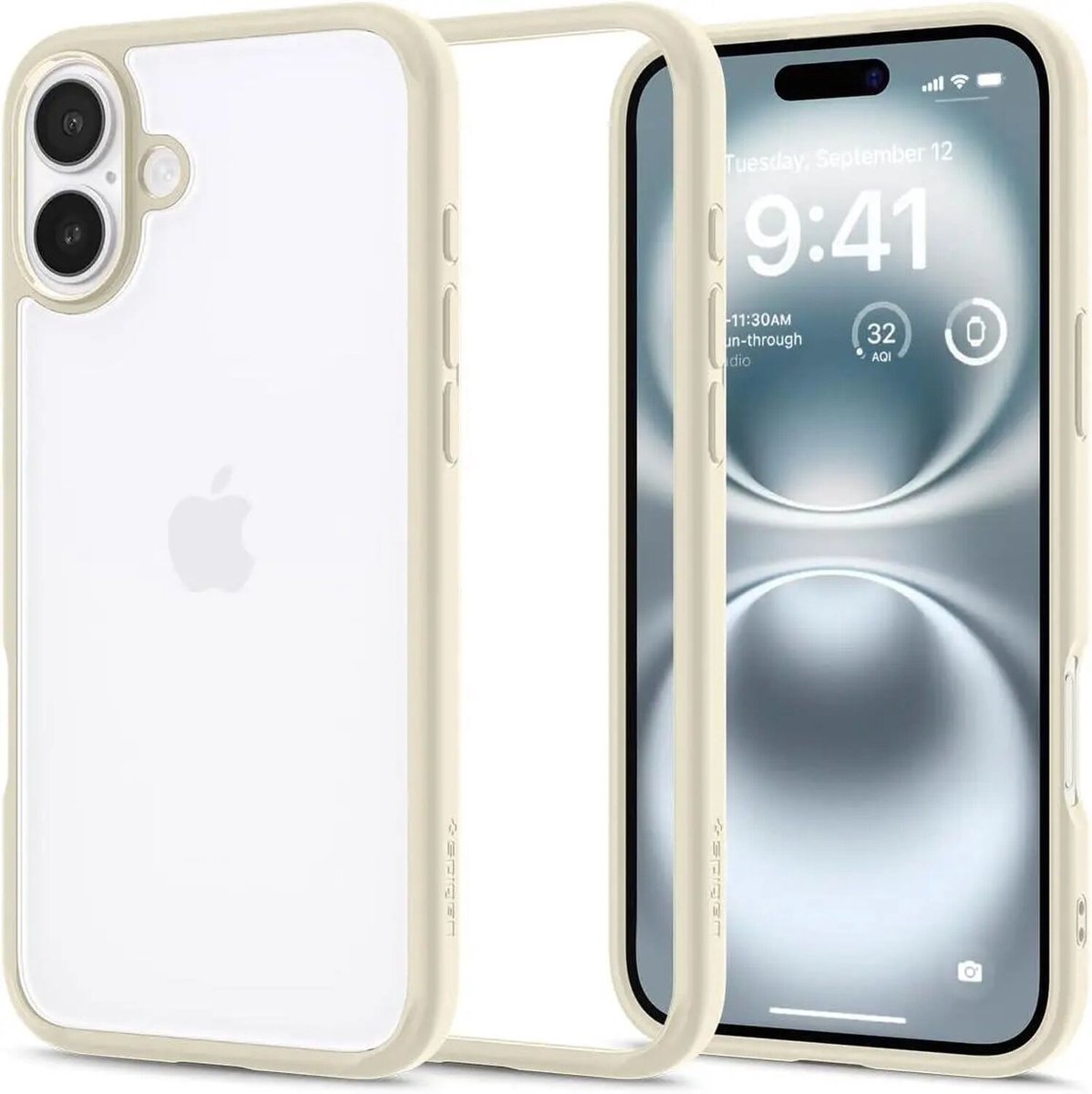 Spigen Ultra Hybrid - mute beige - iPhone 16 Plus