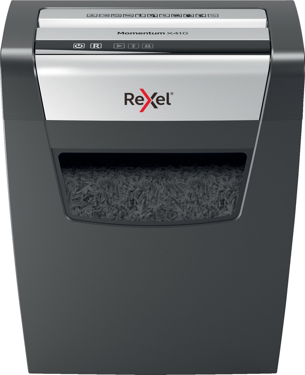 Rexel Momentum X410 makulator, P4, krydsmakulering 4x30 mm, 10 ark