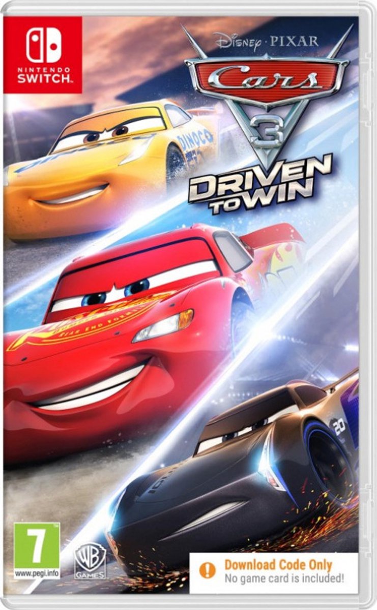 Cars 3: Driven to Win (Code in a Box) - Nintendo Switch - Racing