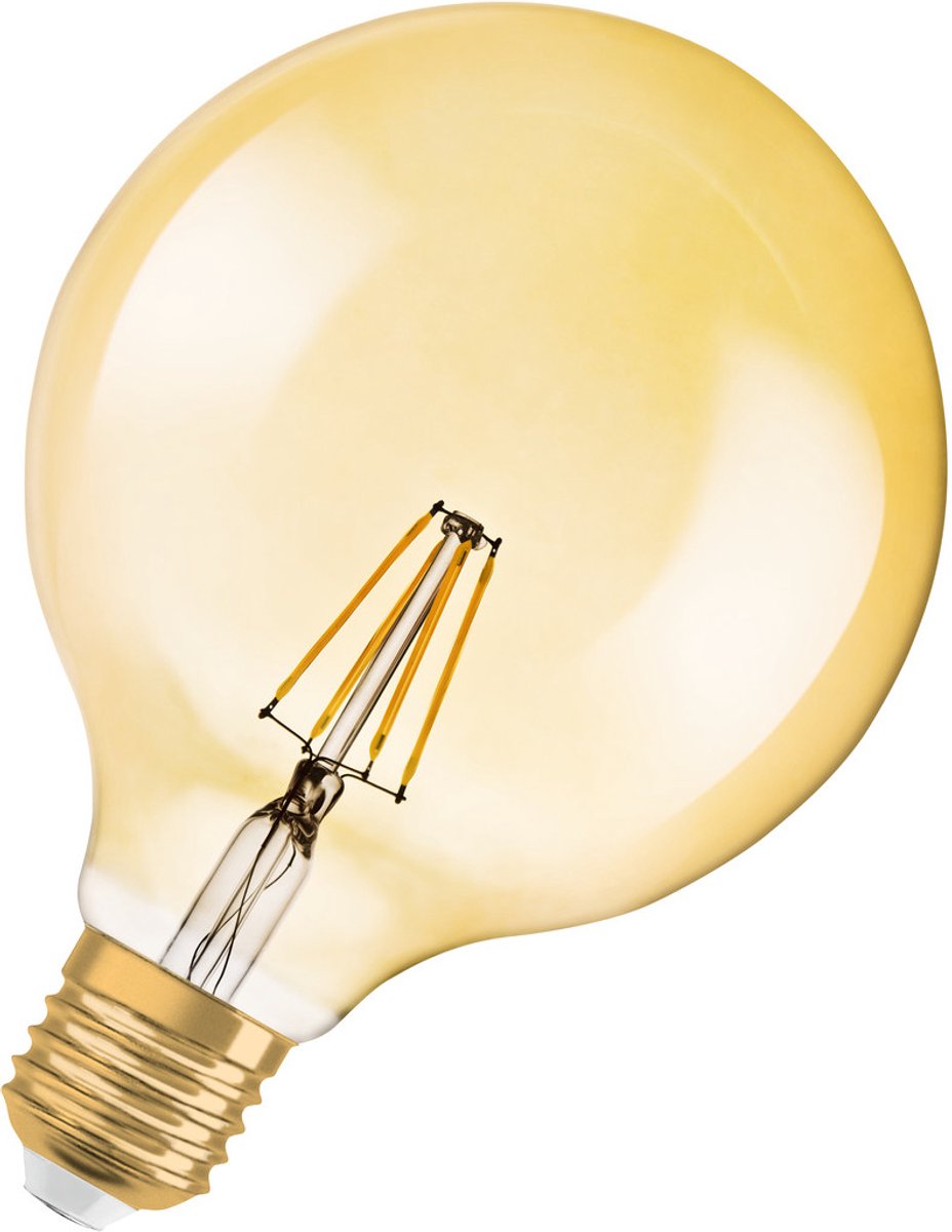 Osram LED-glödlampa Vintage 1906 Globe 7W/825 (55W) Gold E27