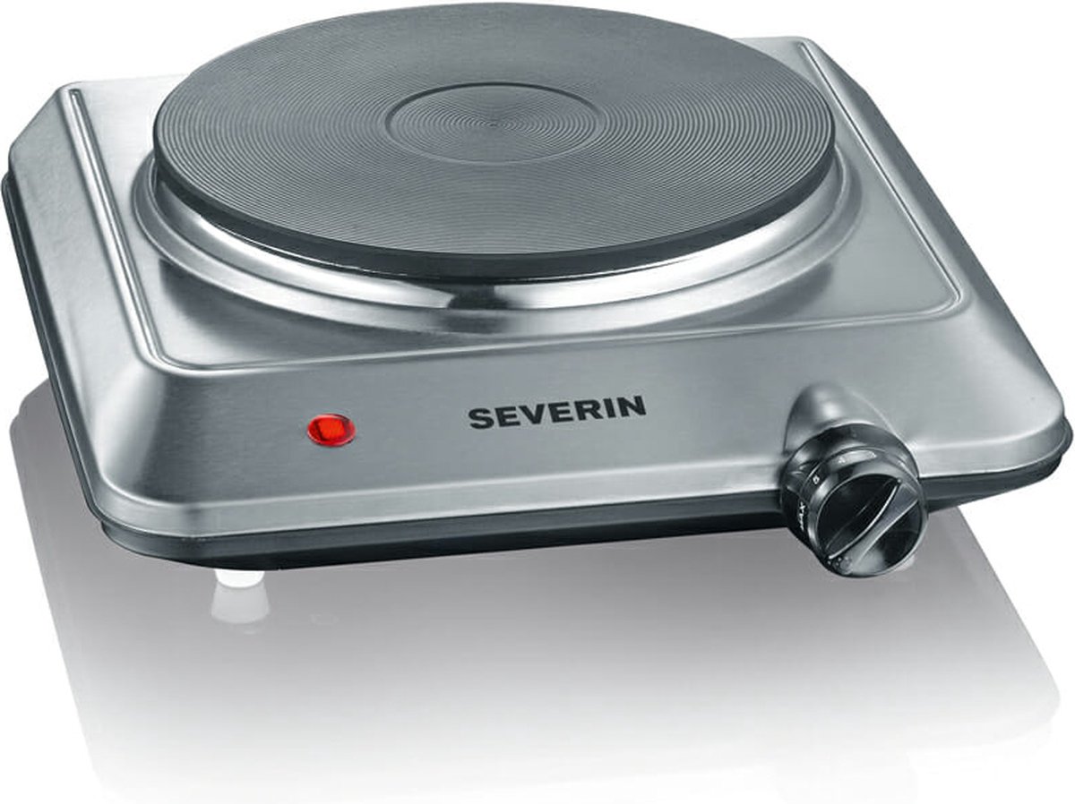 SEVERIN KP 1092 - electric hot plate - brushed stainless steel