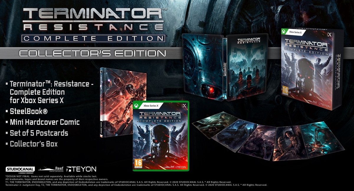 Terminator: Resistance (Complete Edition) (Collector's Edition) - Microsoft Xbox Series X - FPS