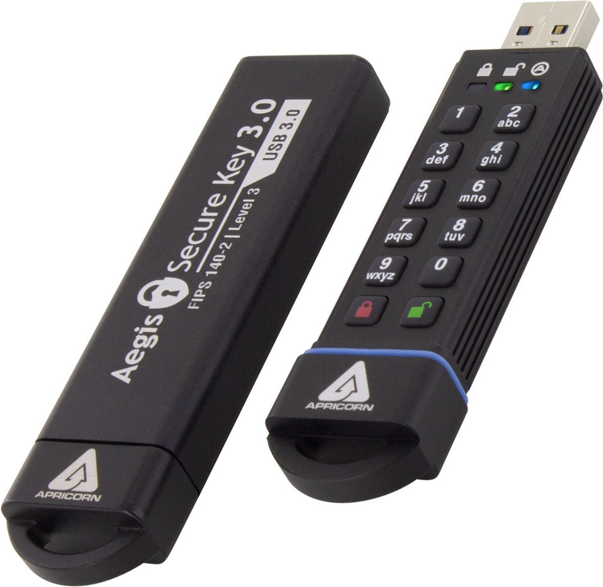 Apricorn Aegis Secure Key 3.0 - 16GB - USB-minne