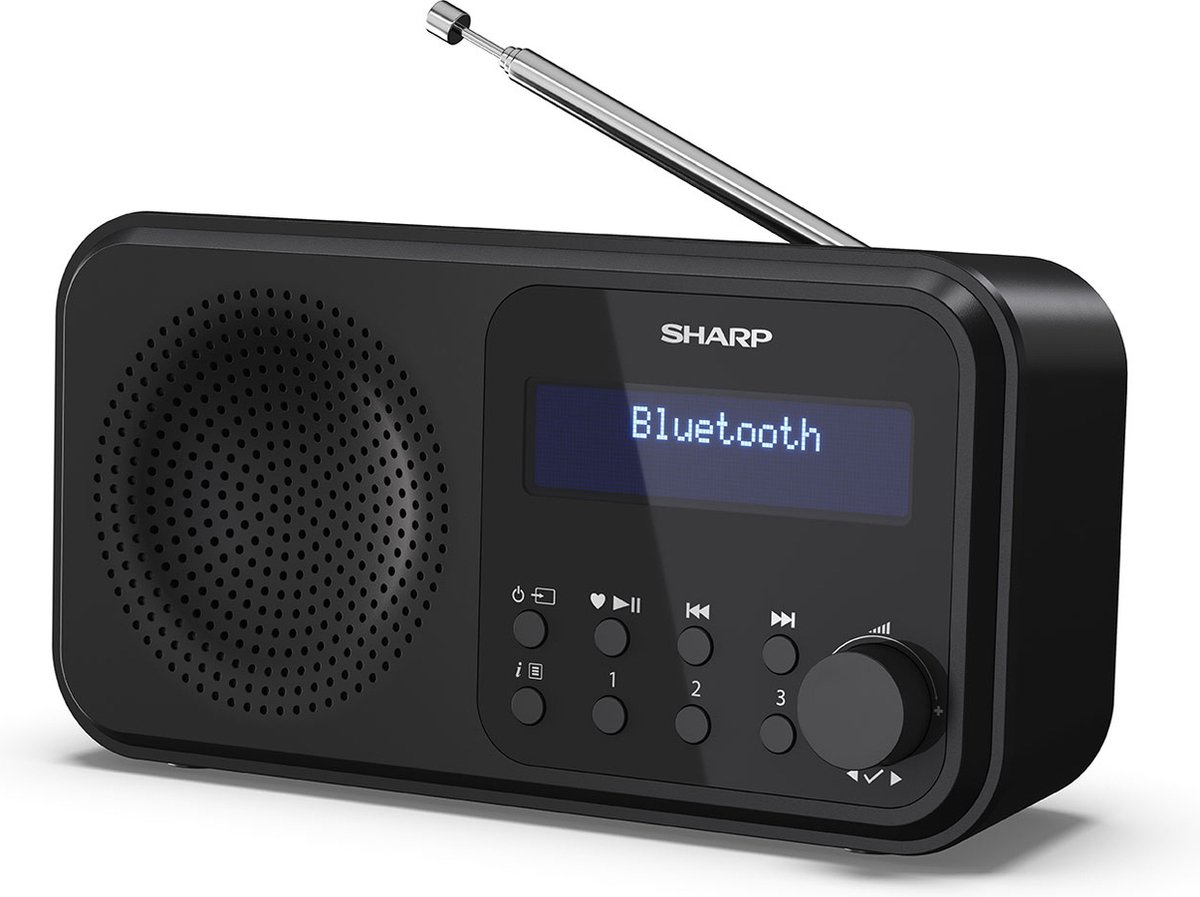 Sharp Tokyo DR-P420 Portable Digital Radio USB or Battery Powered - DAB/DAB+/FM - Mono