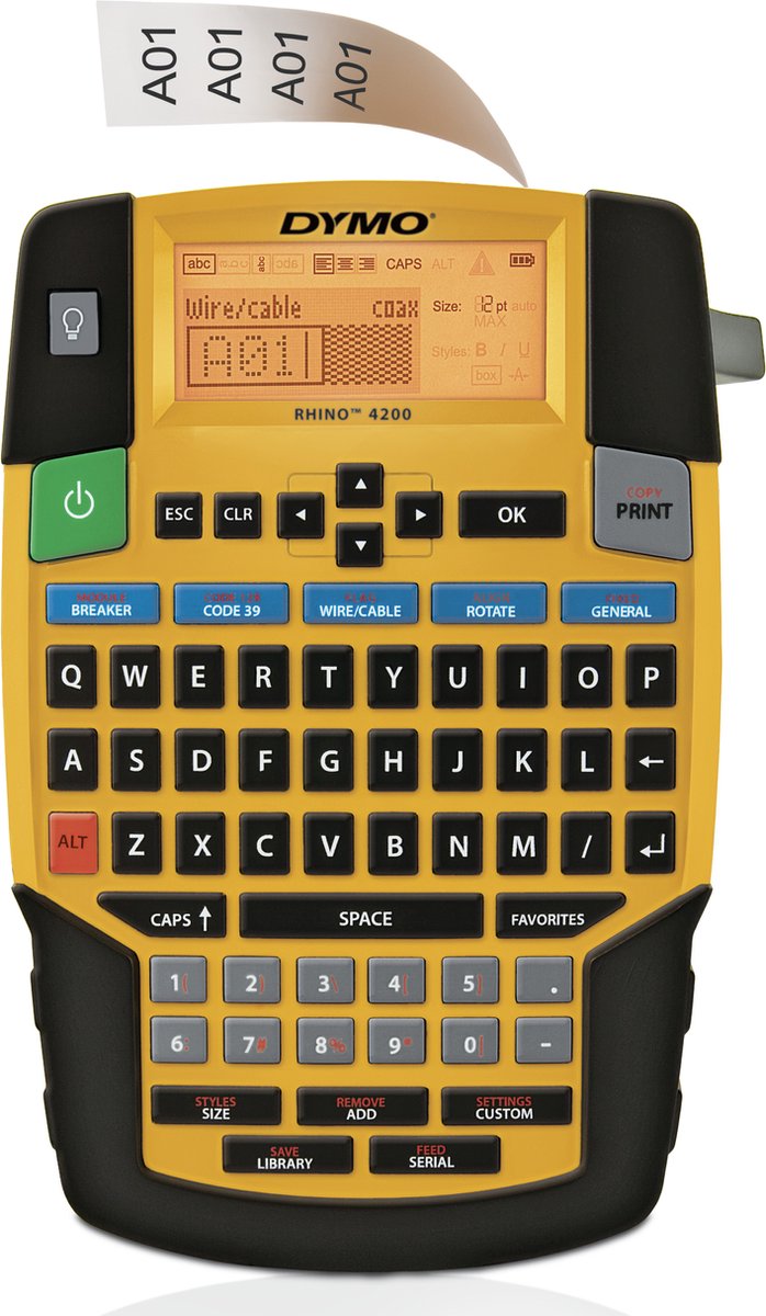 DYMO Rhino™ 4200 industri etiketmaskine