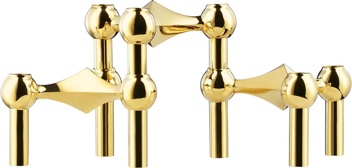 STOFF Nagel 3 Candelabros STOFF Nagel latón