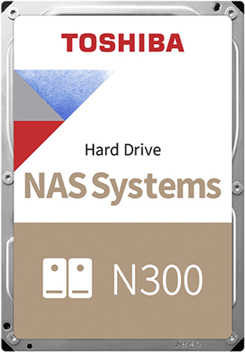 Toshiba N300 - 6TB - Harddisk - HDWG760EZSTA - SATA-600 - 3.5"