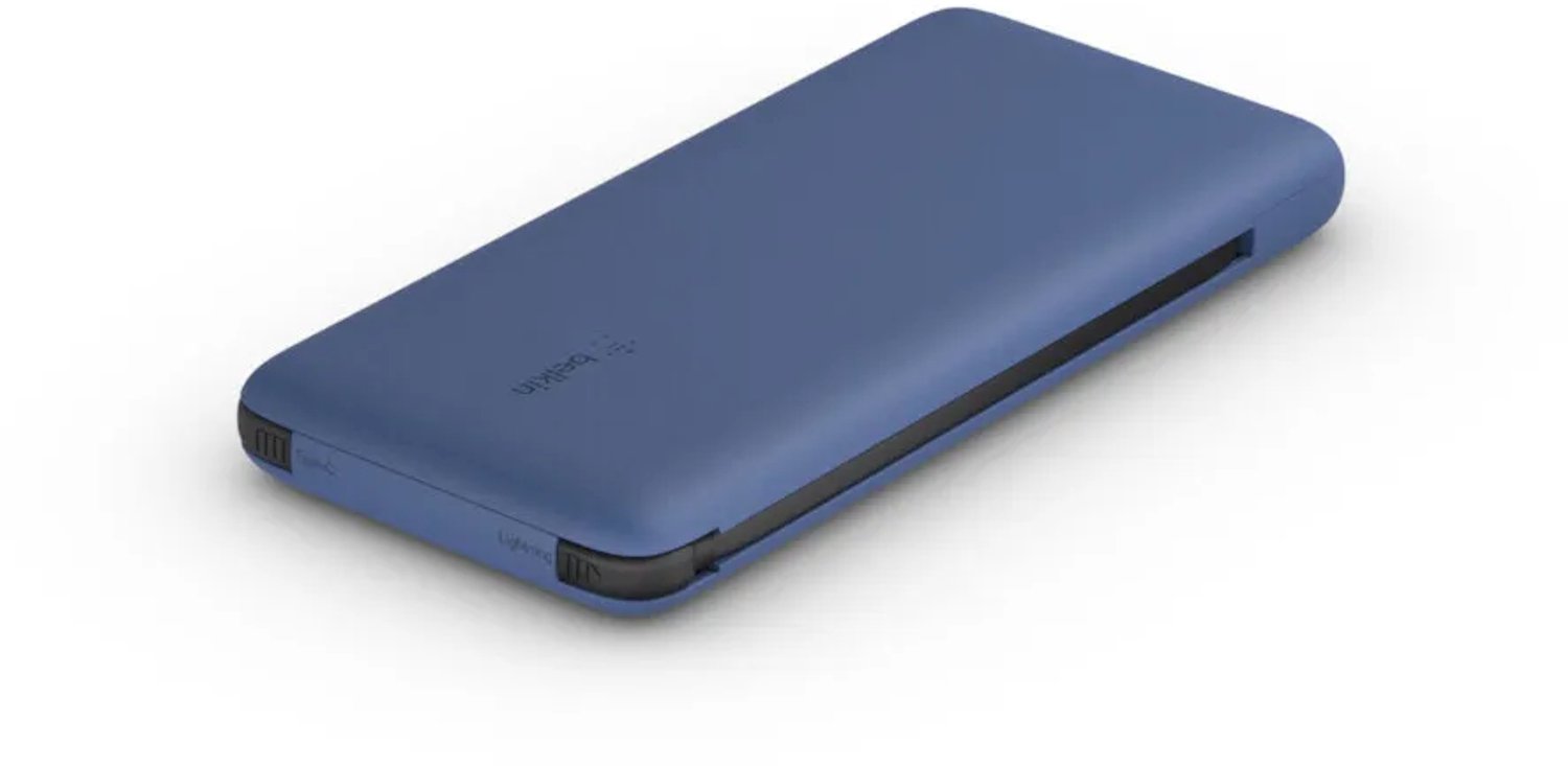 Belkin 10K PD Power Bank with Integrated Cables - 10000 mAh