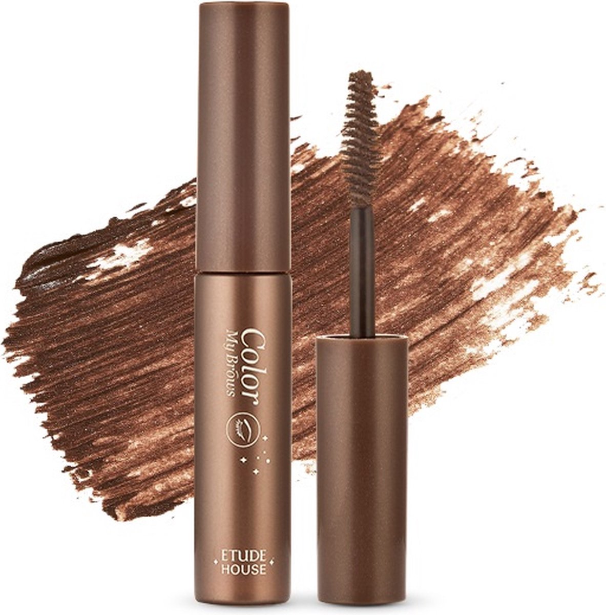 ETUDE, Color My Brows, 01 Rich Brown, 4.5g (0,15 Unzen) black