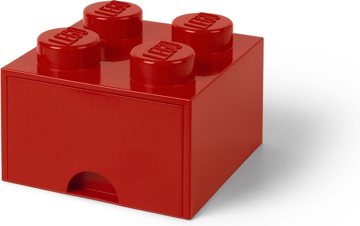 LEGO BRICK DRAWER 4 - RED
