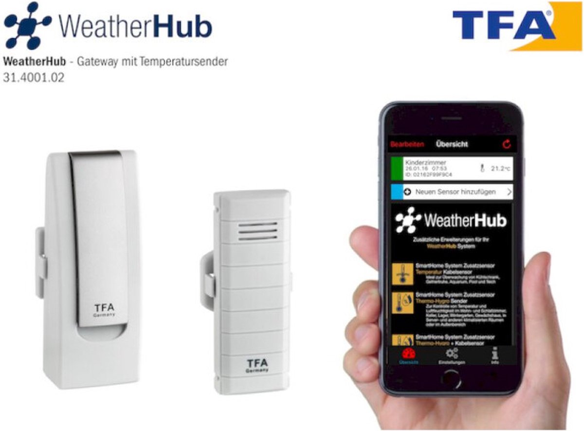 TFA WeatherHub Starter Set 1