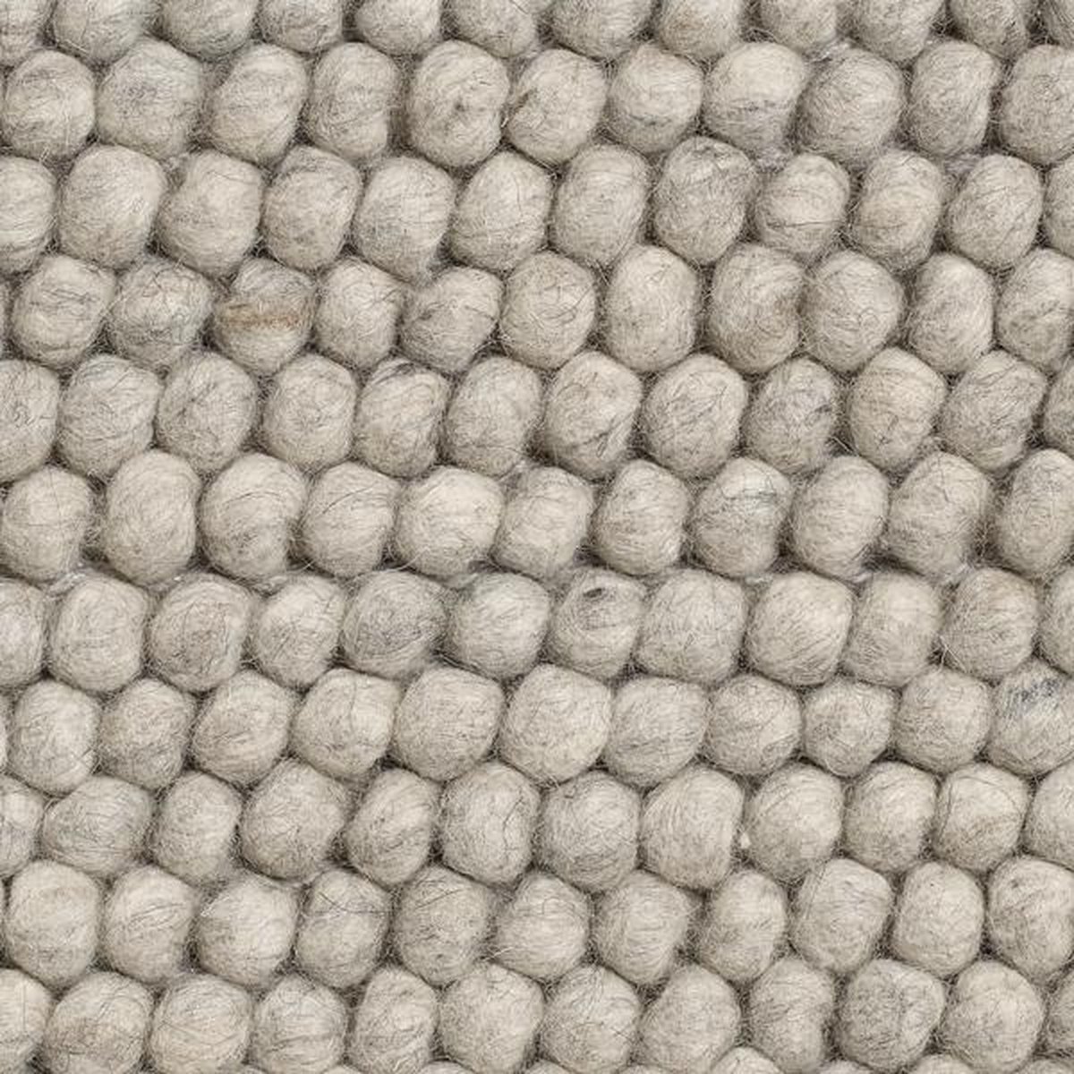 HAY Alfombra de lana Peas 170 x 240 cm Soft grey