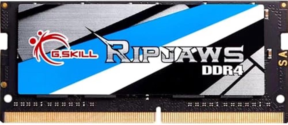 G.Skill Ripjaws SODIMM DDR4-2400 - 16GB - CL16 - Single Channel (1 pcs) - Intel XMP - Sort