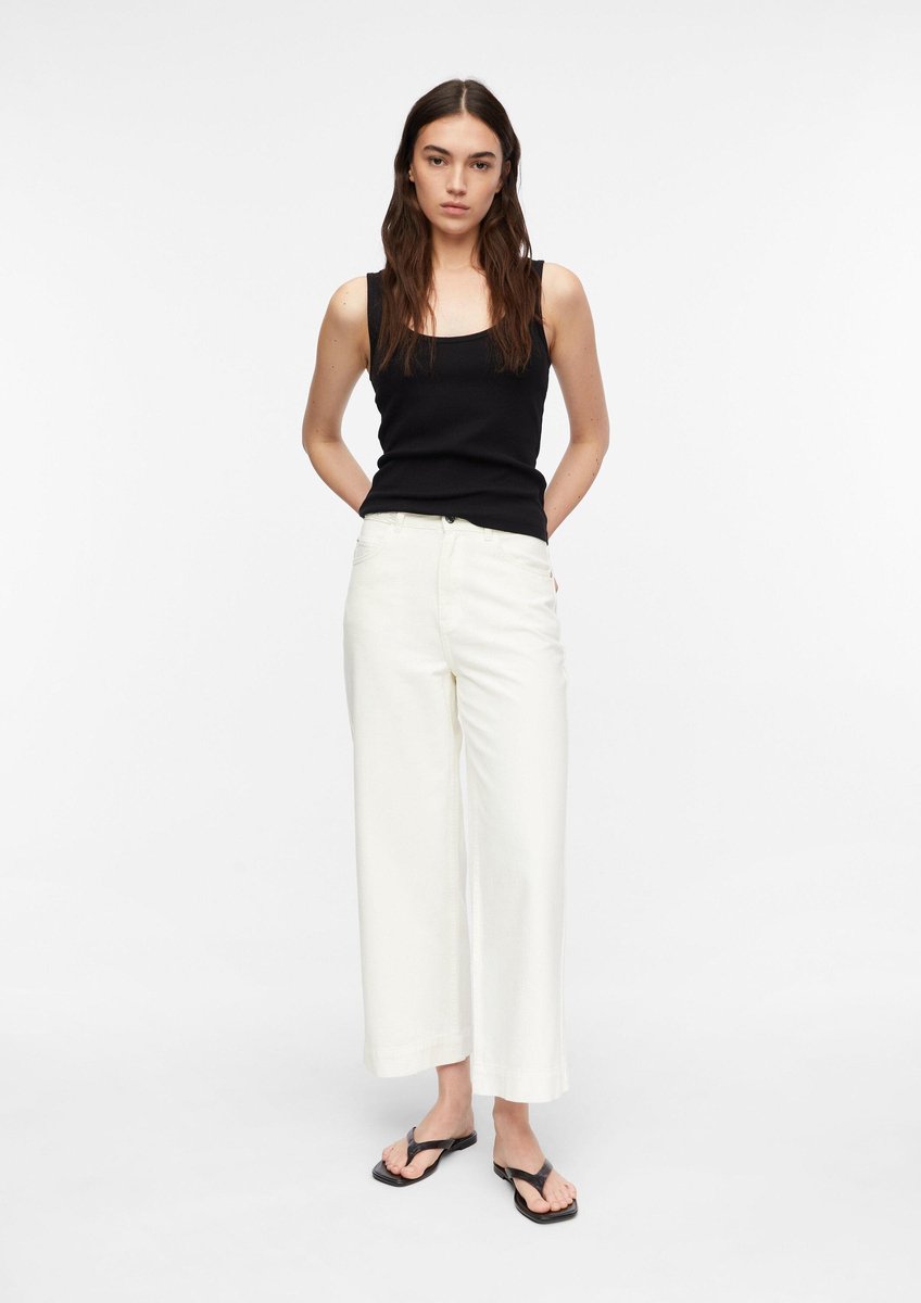 Leichter Hose mit geflochtenem Taillendetail Damen COMMA