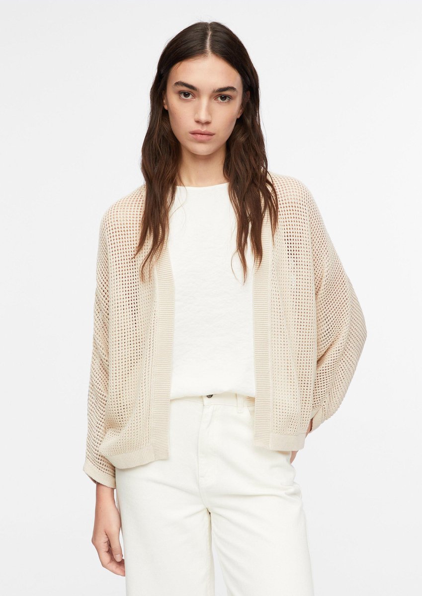 Leichtes Strick-Cardigan ohne Verschluss für Damen COMMA