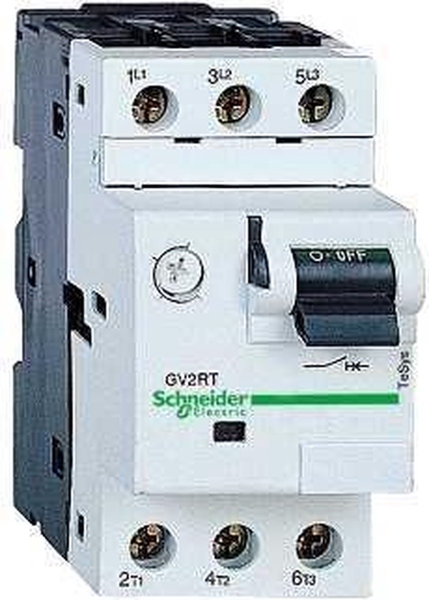 Schneider Electric Håndbetjent motorværn 6,00-10,0A GV2RT14