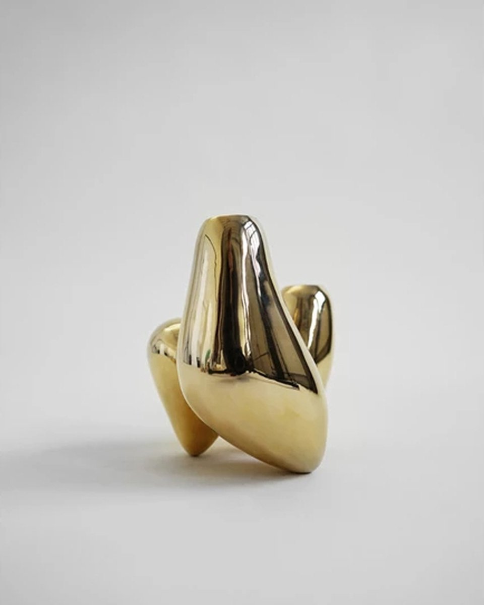 Hein Studio Candelabro Unity Bronce
