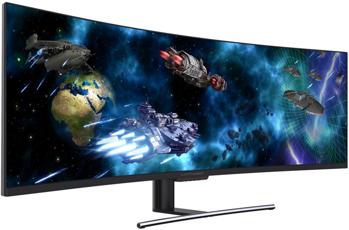 49" LC Power LC-M49-DFHD-144-C-Q - 3840x1080 - 144Hz - VA