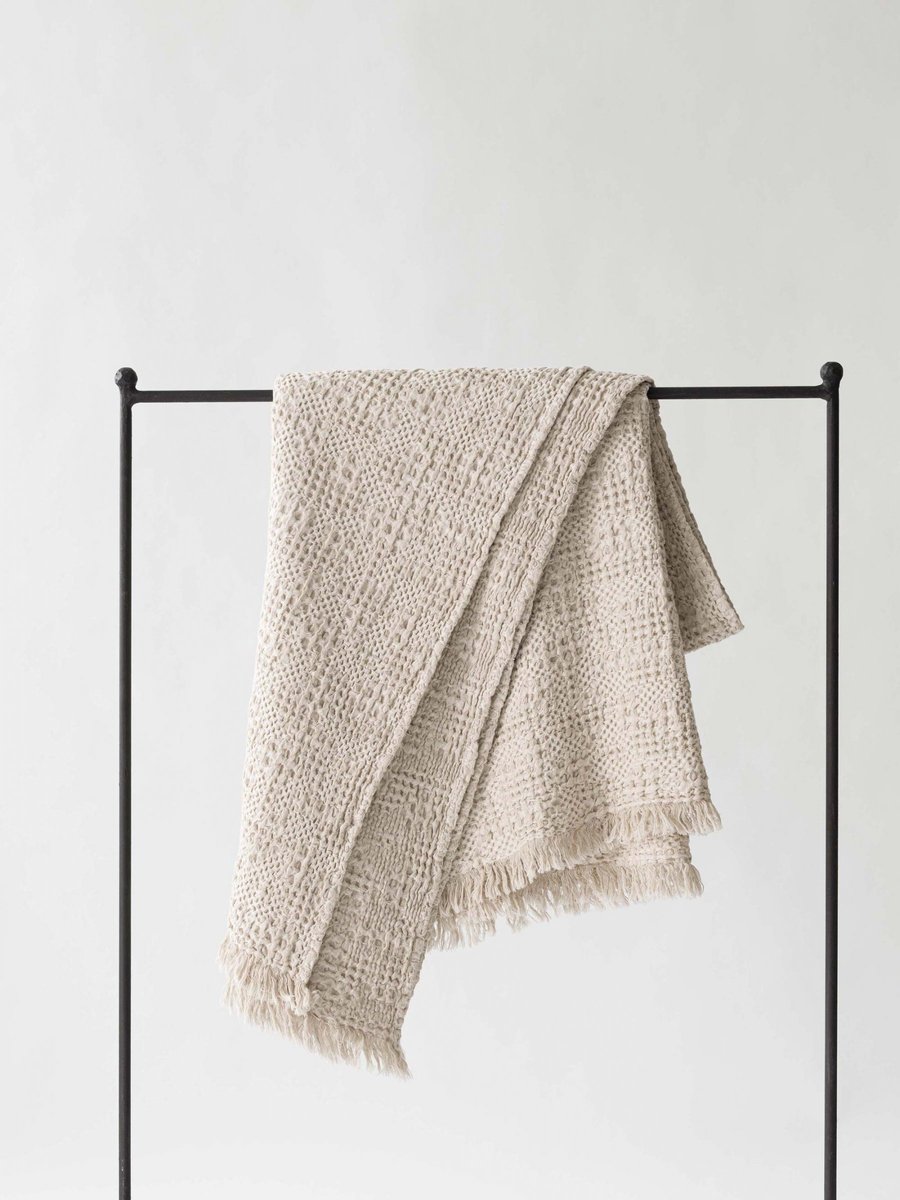 Tell Me More Coperta Monti 140x200 cm Sand beige