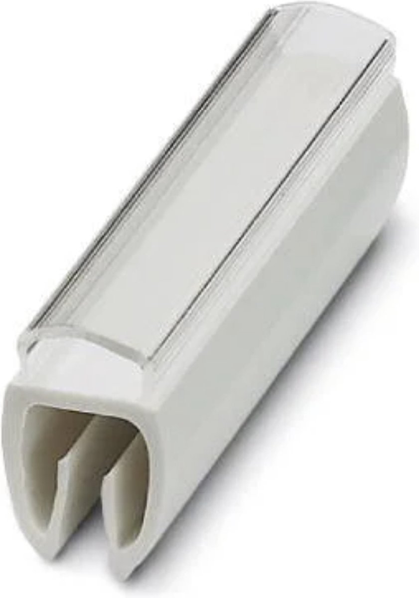 Porte-étiquette Phoenix Contact PATO 2/18 0823753 Surface détiquetage: 18 x 4 mm transparent, blanc 500 pc(s)