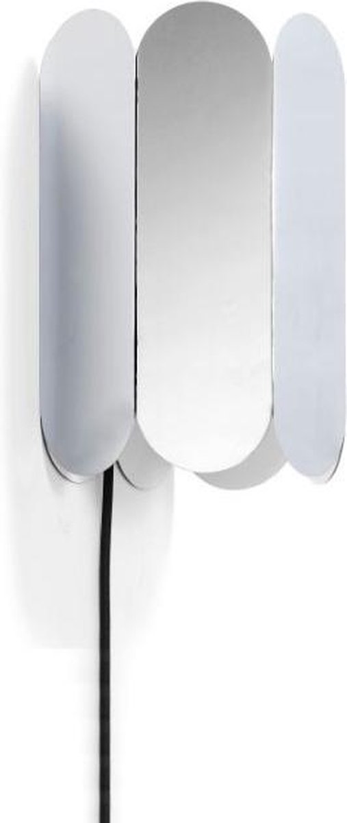 HAY Lampada da parete con interruttore da parete Arcs Specchio